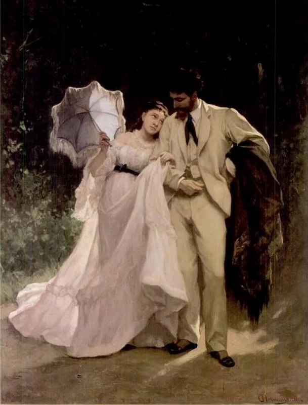 Luna di miele, 1871 - Royal Palace, Brussels